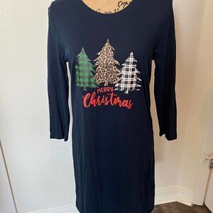 Kiwi Fresh Christmas T-Shirt Dress-Size Small‎